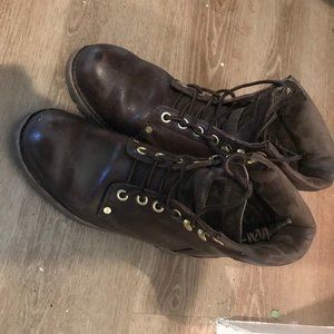 CAT waterproof  leather boots Men's Size 41